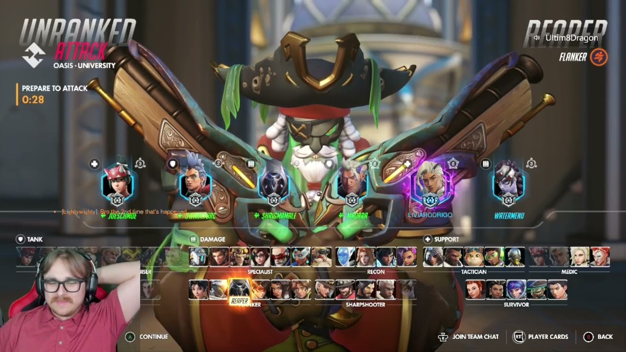Overwatch then Marvel