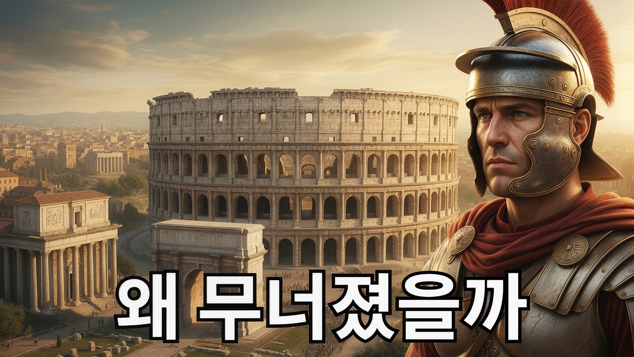 가장 위대한 제국, 로마 문명의 탄생과 붕괴 (AI 재구성)