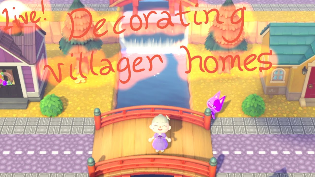 Live! Decorating Villager Homes on Gavotte | ACNH