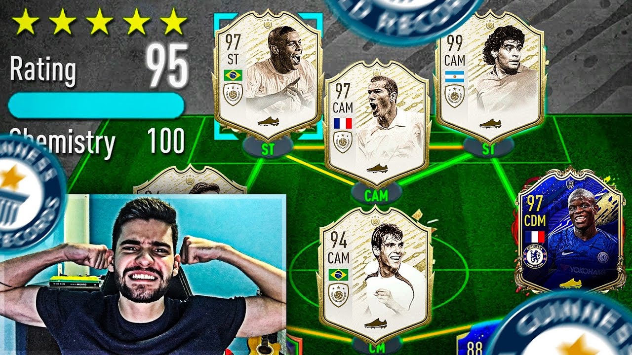 CONSEGUI O FUT DRAFT 195!! PRIMEIRO BRASILEIRO!! FIFA 20