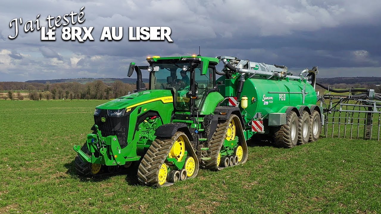 John Deere 8410 RX au lisier 🤠🇫🇷