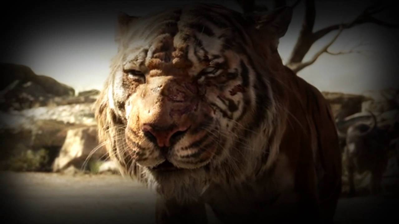 The Jungle Book 2016 - Shere Khan sings 
