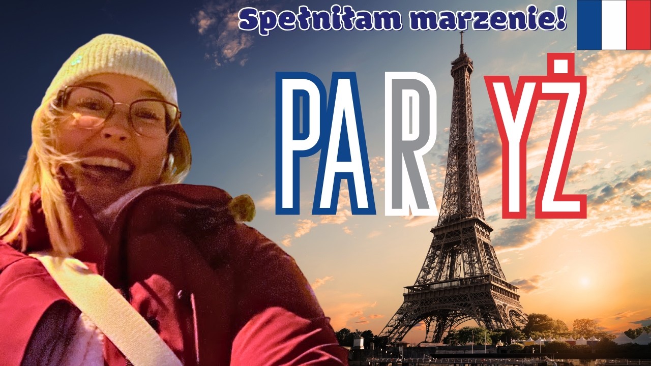Mój pierwszy raz w Paryżu! 🇫🇷 Wieża Eiffla, Galeria Lafayette, spacer przy Sekwanie & Magia miasta