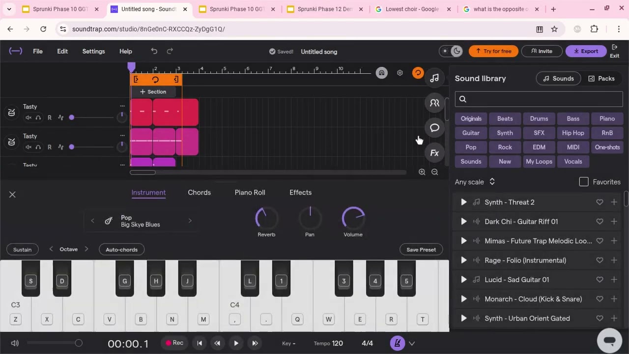 Making sounds for Sprunki Phase 10 GGTP Fanmade Remastered