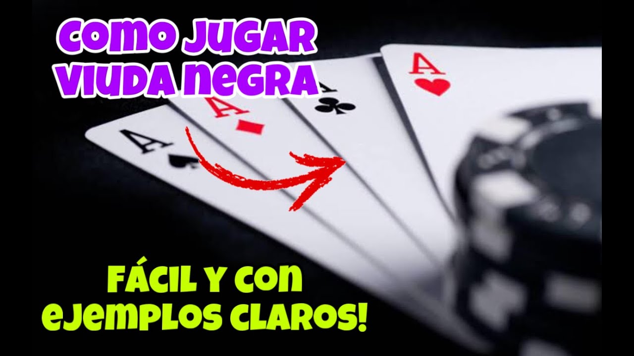 Viuda negra con cartas / como jugar viuda fácilmente / como jugar viuda con cartas / juego de cartas