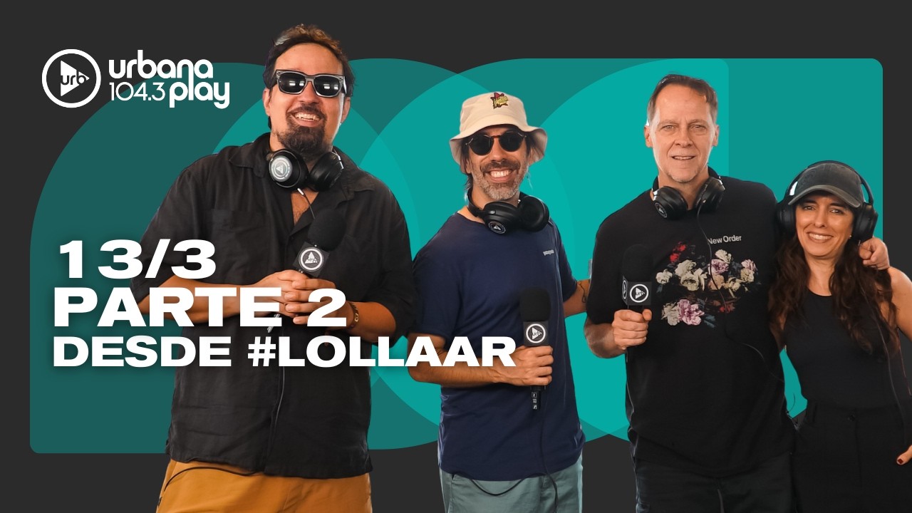 ¡#TodoPasa desde #LOLLAAR! Charla con Royal Otis, Piñón Fijo y el público argentino en el festival