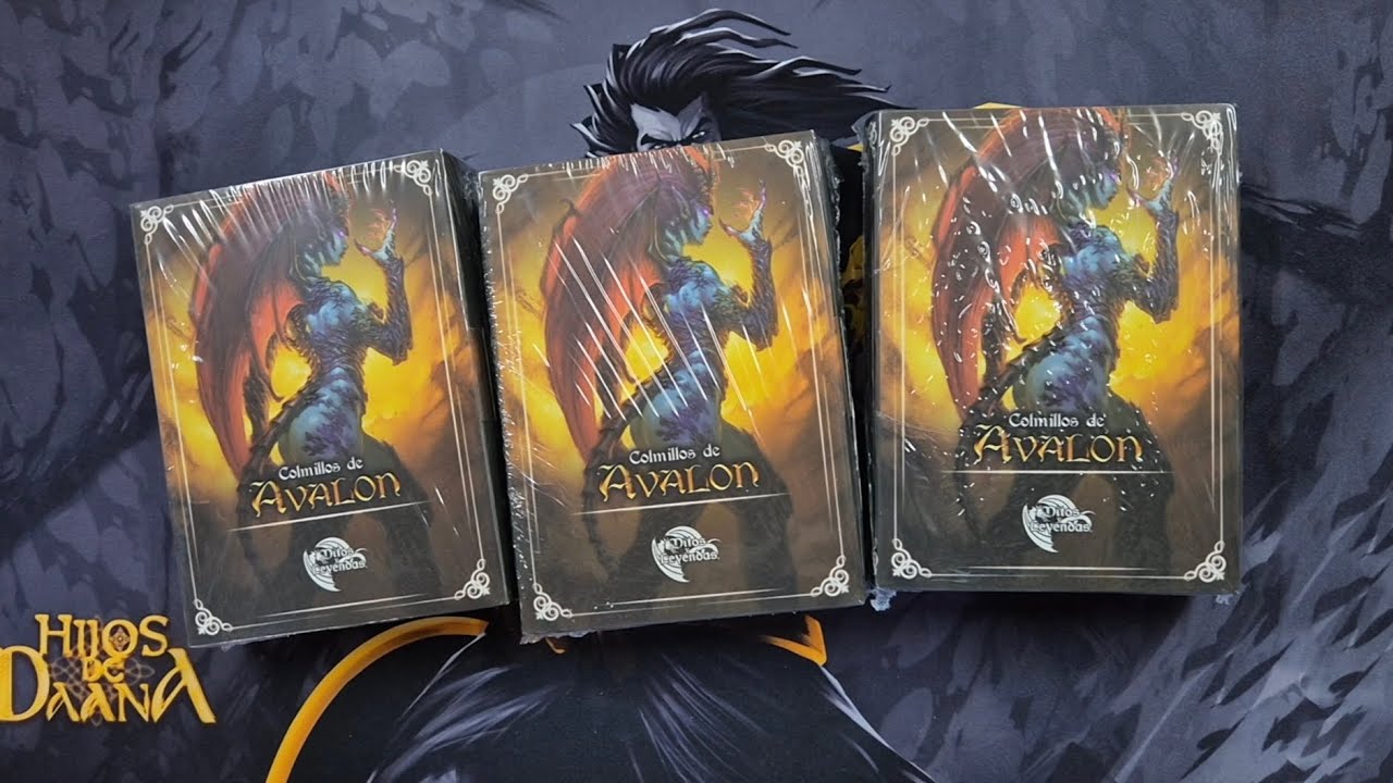 Unboxing Colmillo de Avalon, Mitos y Leyendas Primer Bloque.