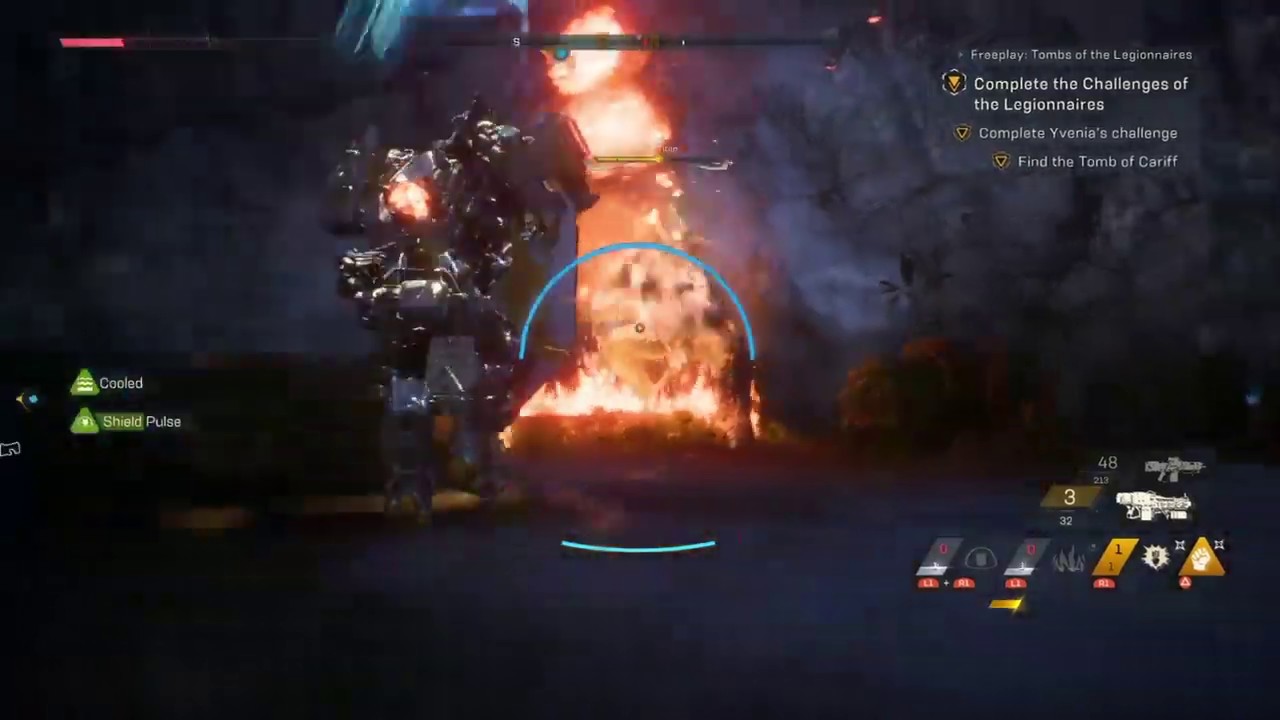 Anthem War Titan Boss Fight