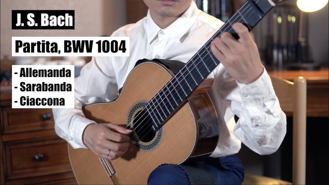 Bin Hu plays Partita II, BWV 1004 by J. S. Bach