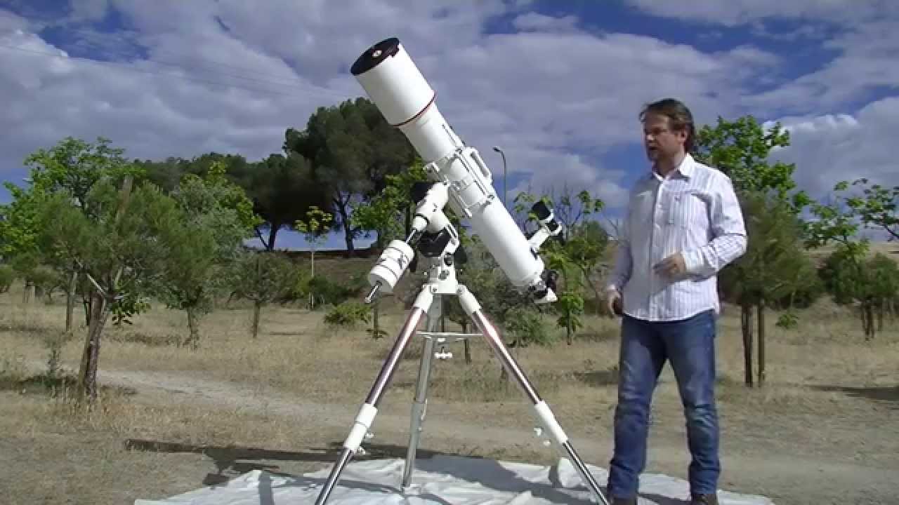 Montaje y puesta en estación de una montura ecuatorial