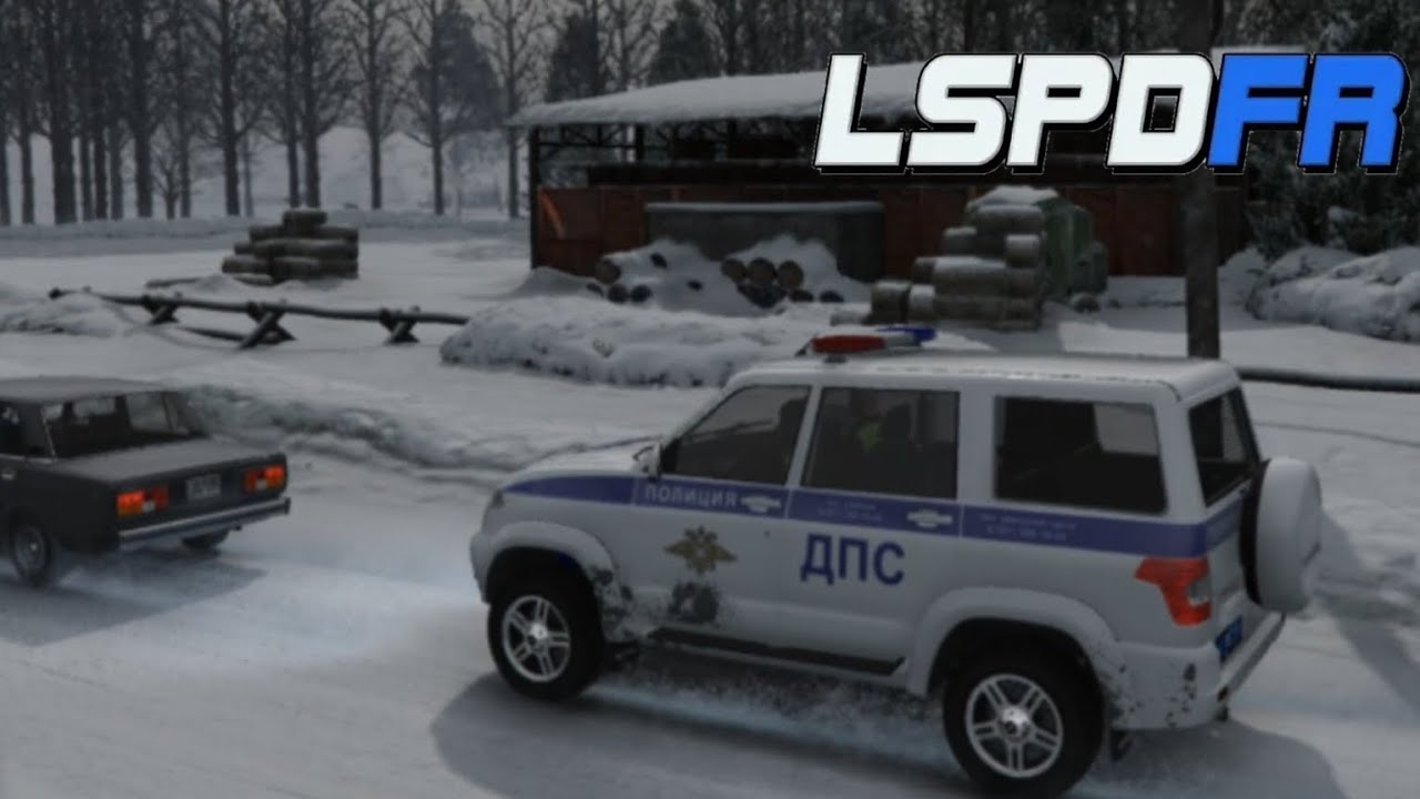 ВЕЛИКИЙ АВТОУГОНЩИК GTA 5 LSPDFR RUSSIA №1 (РУССКАЯ ПОЛИЦИЯ ДПС)