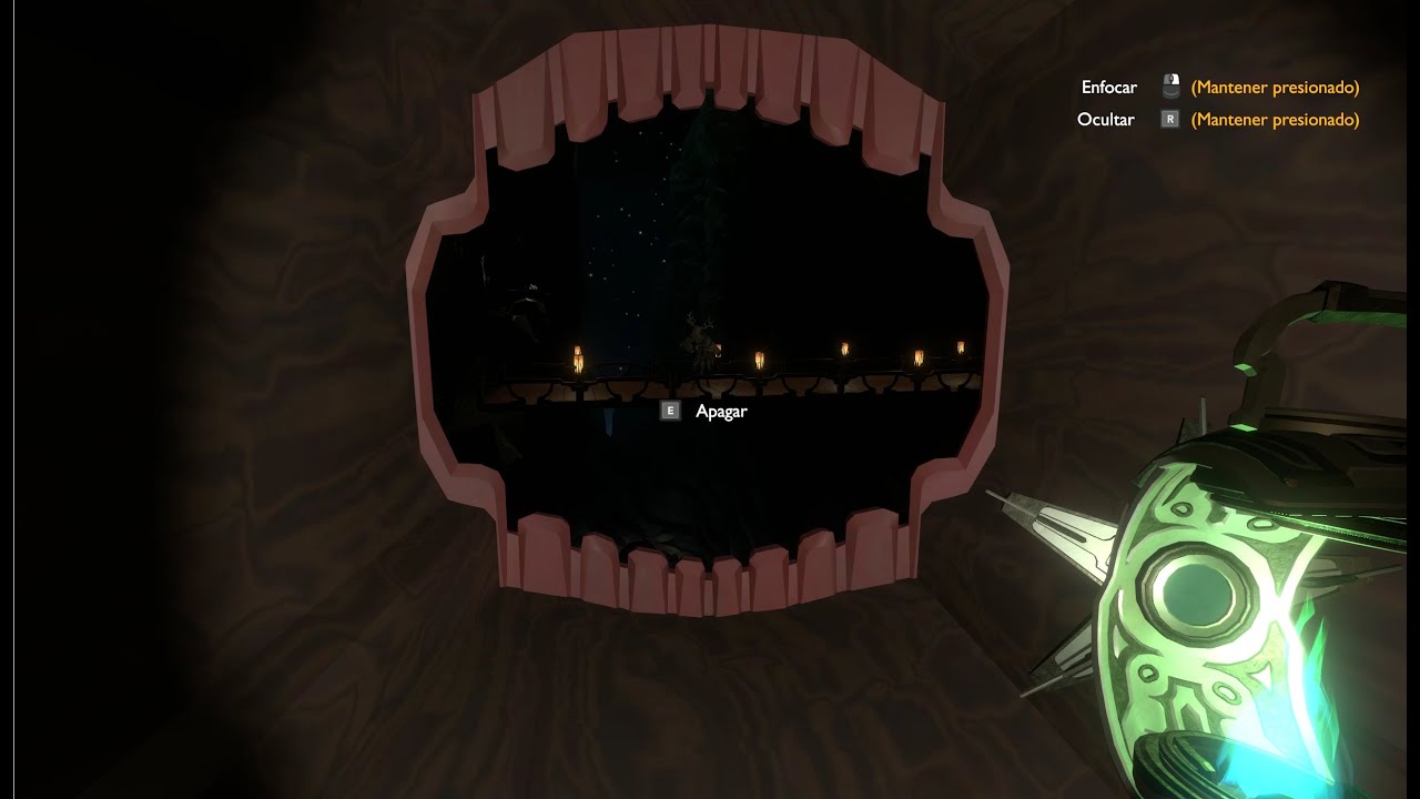 Trying to drop an owlk from the bridge - Outer Wilds EOTE