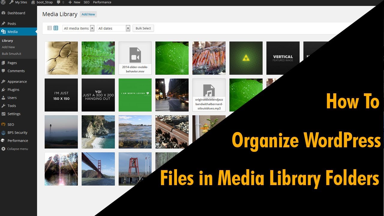 How to Organize WordPress Files in Media Library Folders