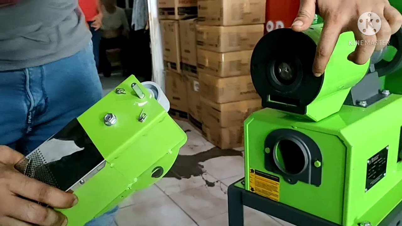 Cara Perakitan Mesin Giling padi & Penepung Mini Mahkota KD-500WG