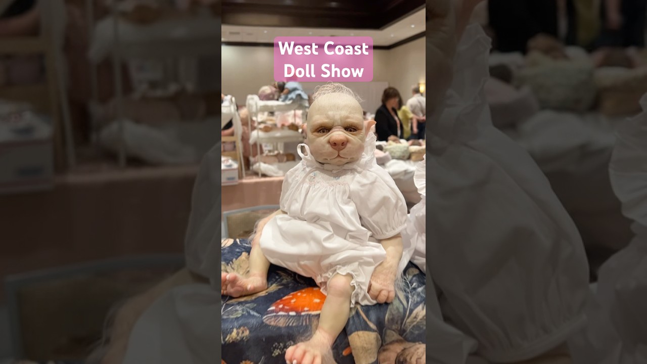 West Coast Doll Show #reborndoll #alternativereborn #werepup #artistlife