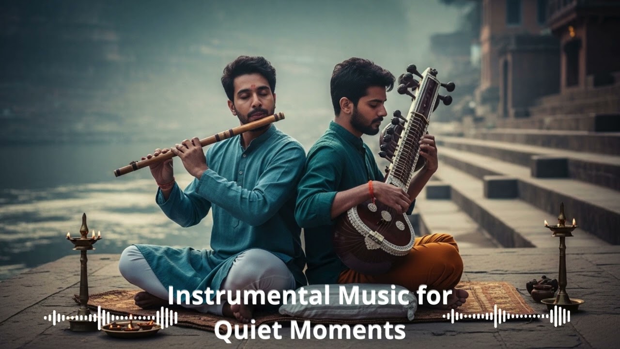 Peaceful Indian Meditation Instrumental – Traditional Hindustani × Carnatic Fusion