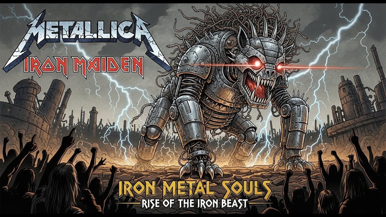 Best Music Iron Metal Souls 🔥 Metallica X Iron Maiden 🤘 Rise of the Iron Beast