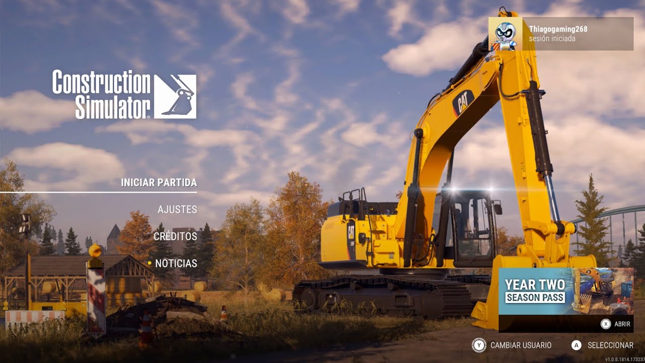 Comenzando en construcción simulator #Gaminglatino#contruccionsimator 
