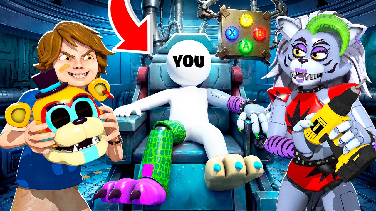 Превращаю ТЕБЯ в ГЛЭМРОК-АНИМАТРОНИКА! в VRChat