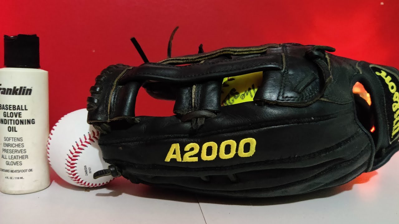 Como aplicarle aceite a un Guante de béisbol