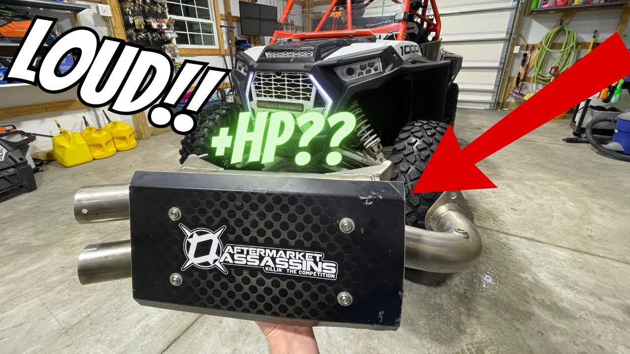 Step-by-Step Aftermarket Assassin's Exhaust Install & Review | RZR 1000XP Upgrade!