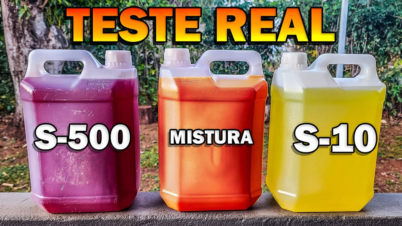 QUAL DIESEL CRIA BORRA? Teste na prática (surpreendeu muito 😱)