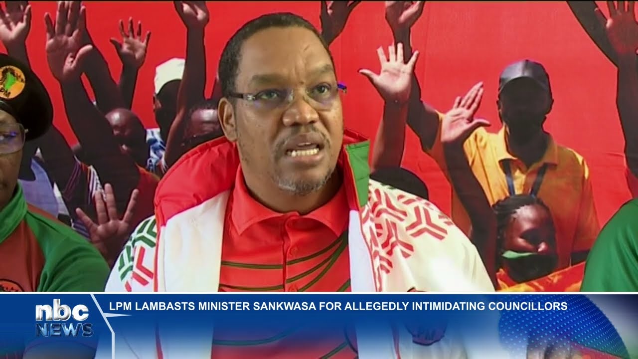 LPM accuses Urban Development Minister of intimidation - nbc