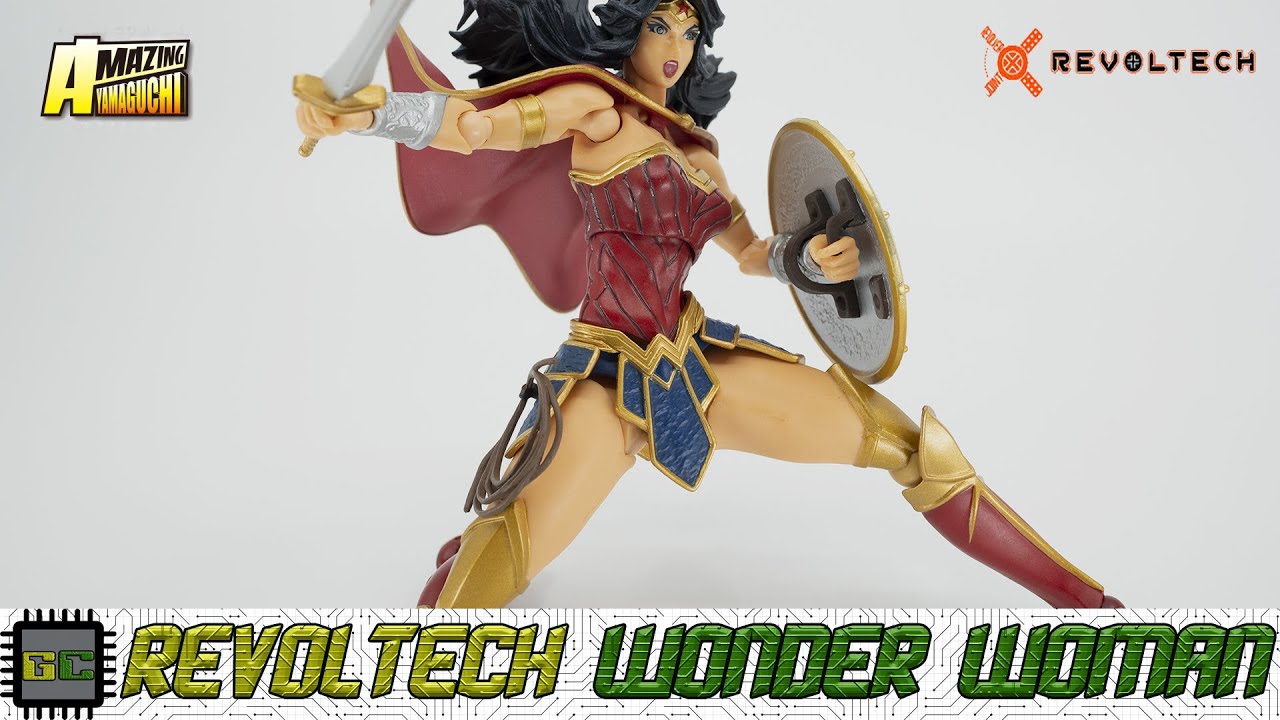 Amazing Yamaguchi  Revoltech Wonder Woman REVIEW!!!! - Nicks Collectables