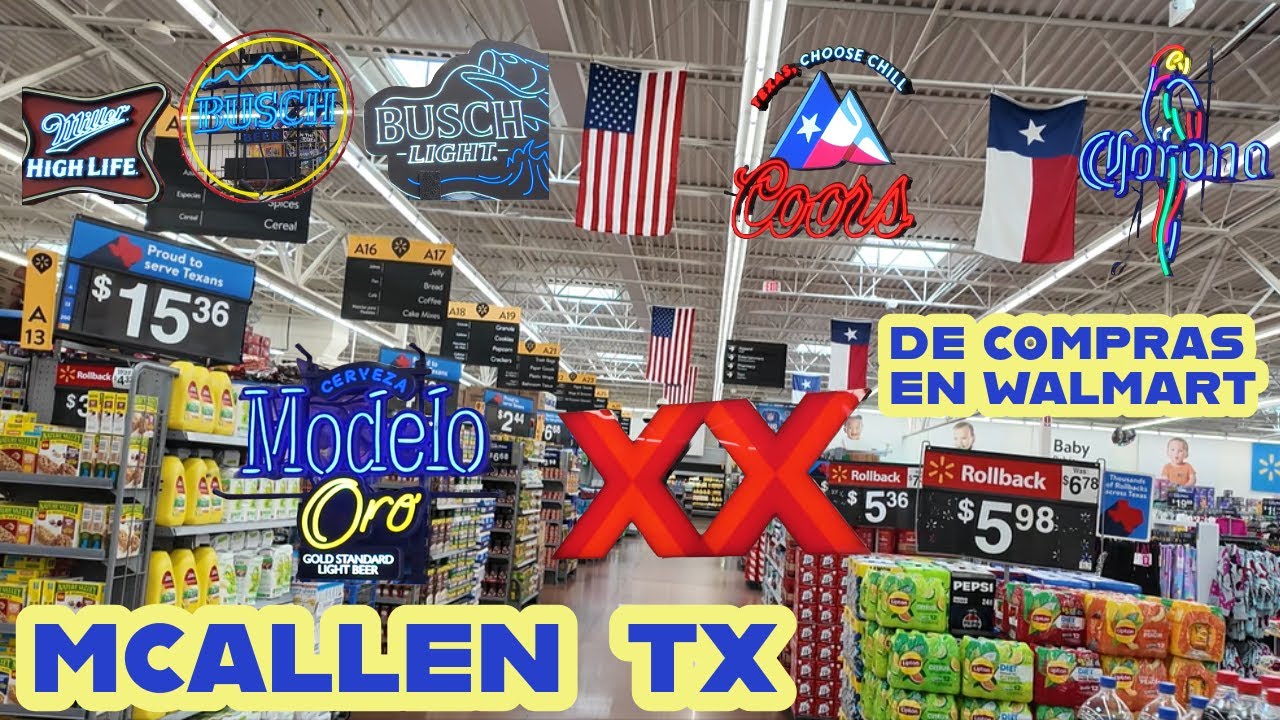 ✅️DE COMPRAS EN WALMART 🔋DE MCALLEN TEXAS