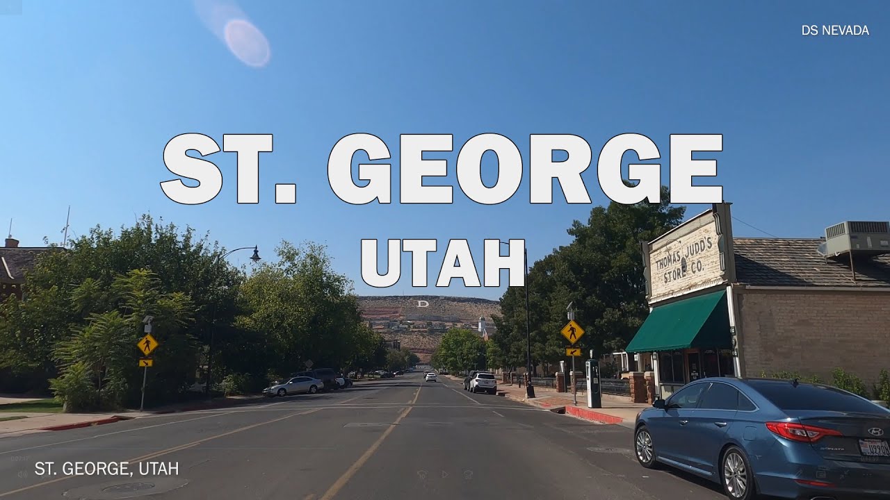 St. George, Utah - Driving Tour 4K
