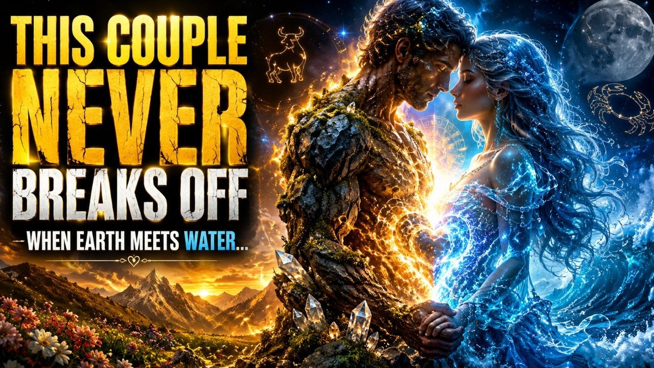 THIS COUPLE NEVER BREAKS OFF- When Earth Meets Water, Forever Isn't Just a Promise—It's a Guarantee.
