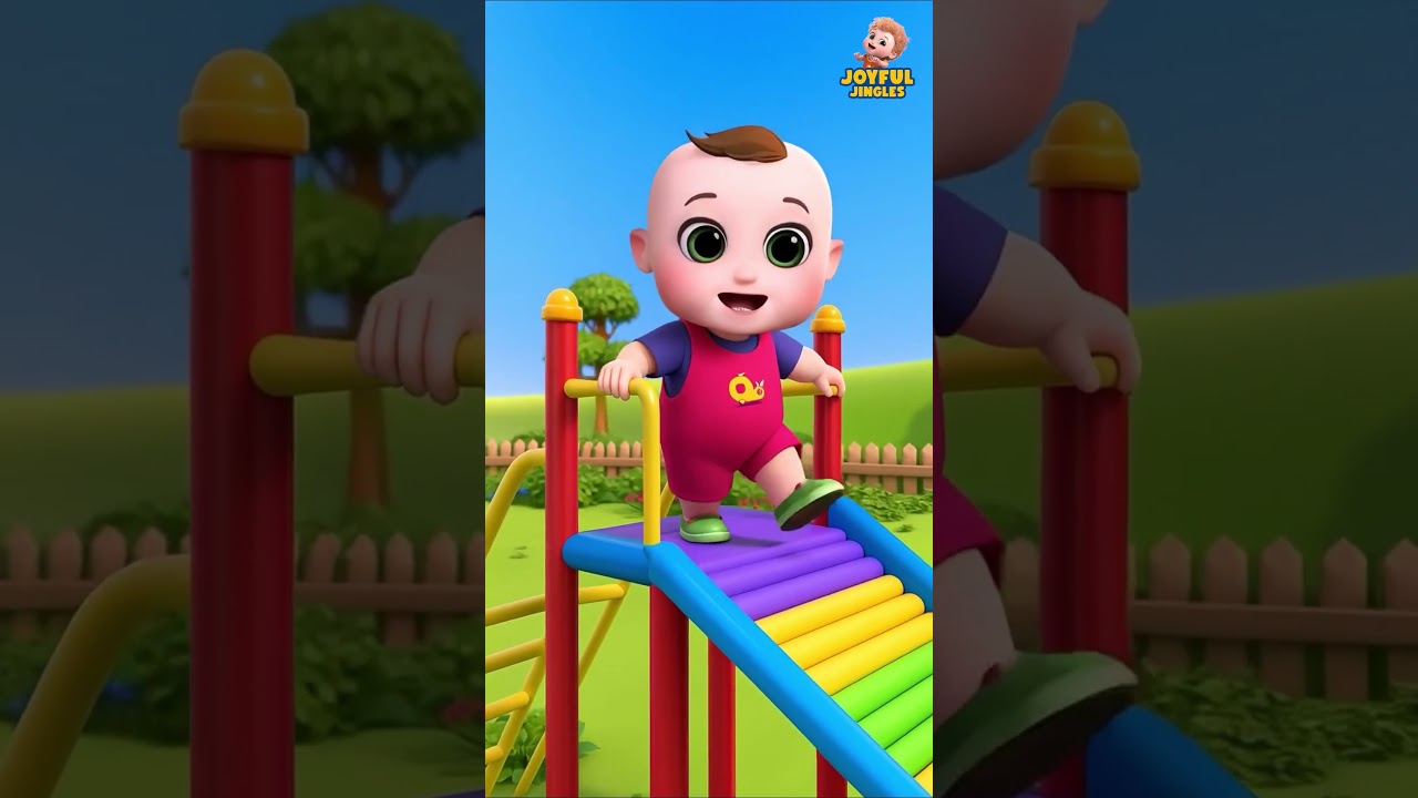One Two Three | Learn Number | With Slide | Youtube Kids | Joyful Jingles Nursery Rhymes #shorts