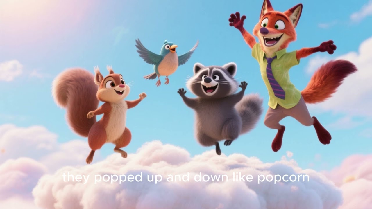 Sammy the Squirrel’s Cloud Island Adventure ☁️🐿️ | Magical Kids Story | StoryBloom