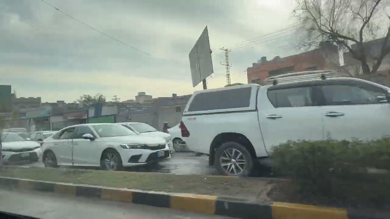 Drive through Asghar mall road Rawalpindi || Travel Pakistan | Ghourghushti village 🇵🇰