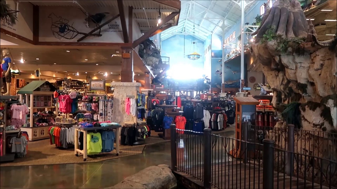 Quick Tour of Bass Pro Shops - Gulf Coast Town Center - Fort Myers Florida USA