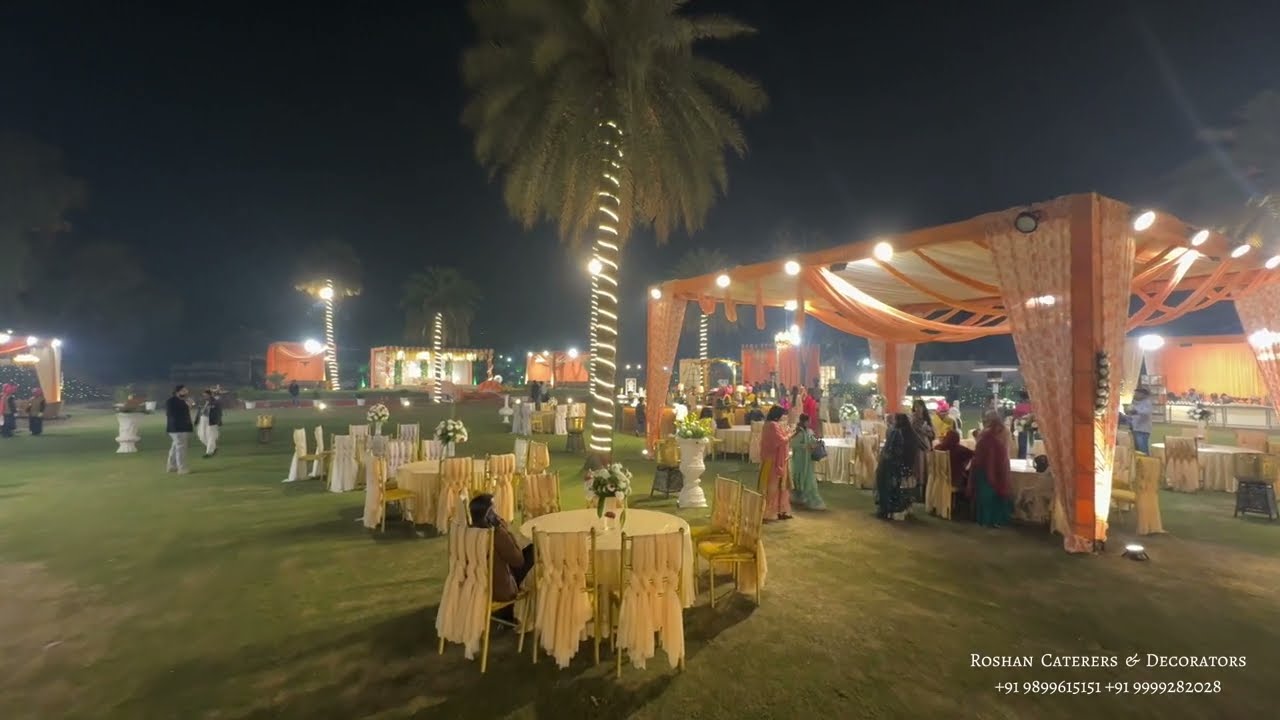 BSF OFFICERS INSTITUTE (BSF MESS) NIZAMUDDIN wedding event decor and cater  by Roshan’s