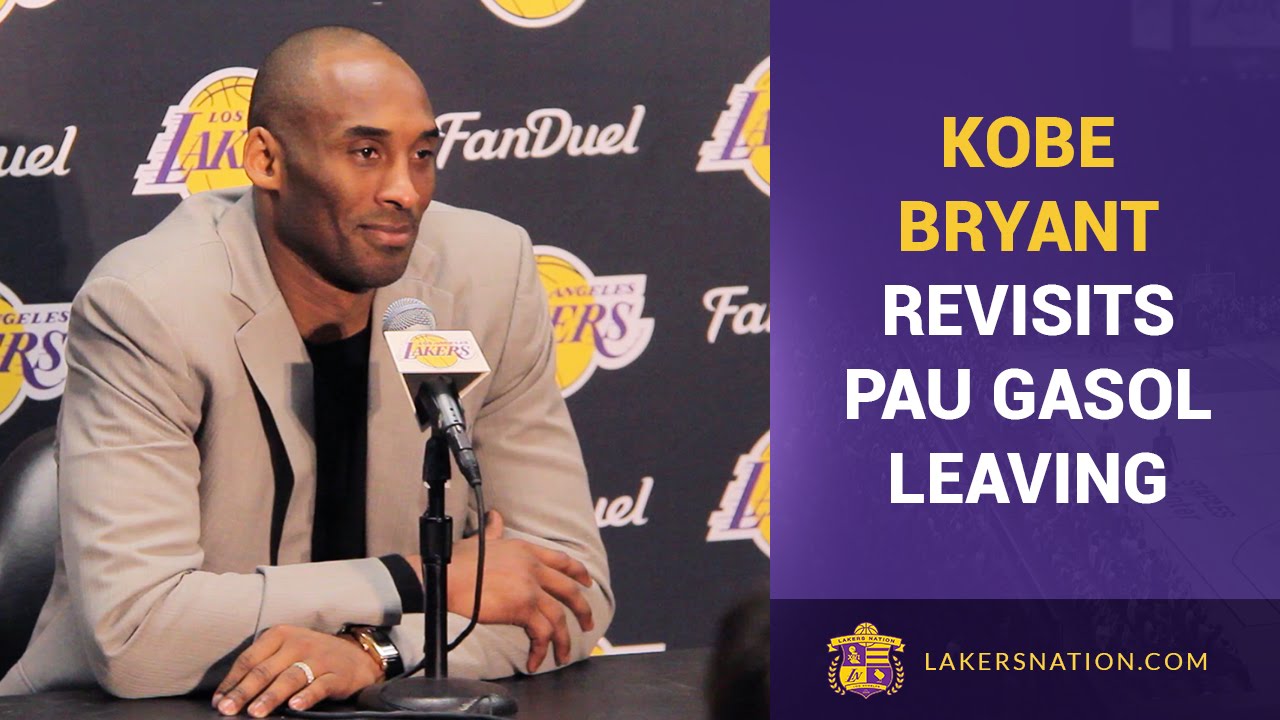Kobe Bryant's Conversation With Pau Gasol When He Left Lakers