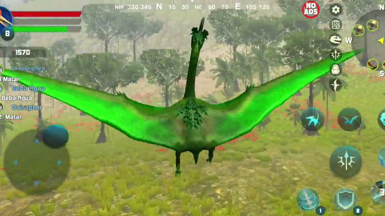 Best Dino Gamer - Quetzalcoatlus Simulator Dinosaur Android Gameplay #dinosaur #jurassic