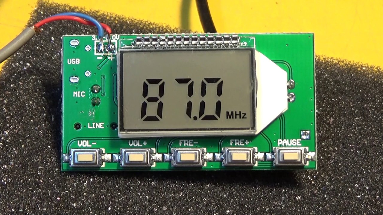 Improving the the frequency accuracy of cheap Chinese FM Transmitter