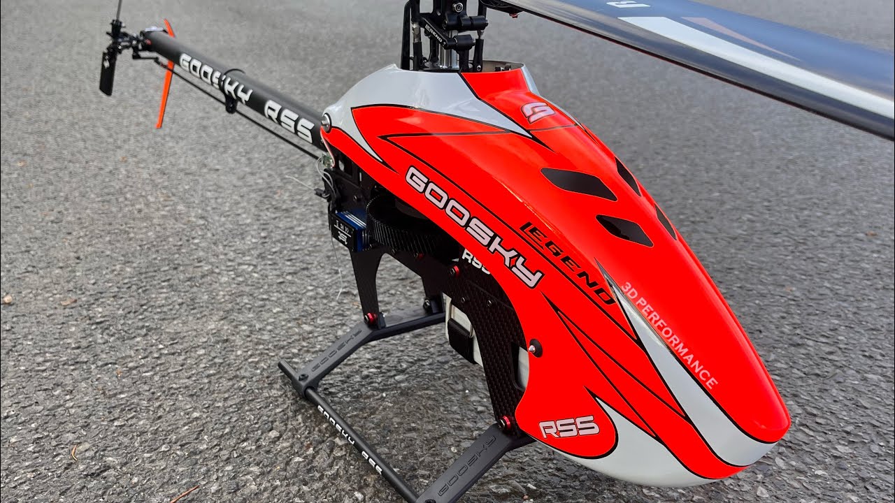 Goosky RS5 with new hobbywing 150a V5