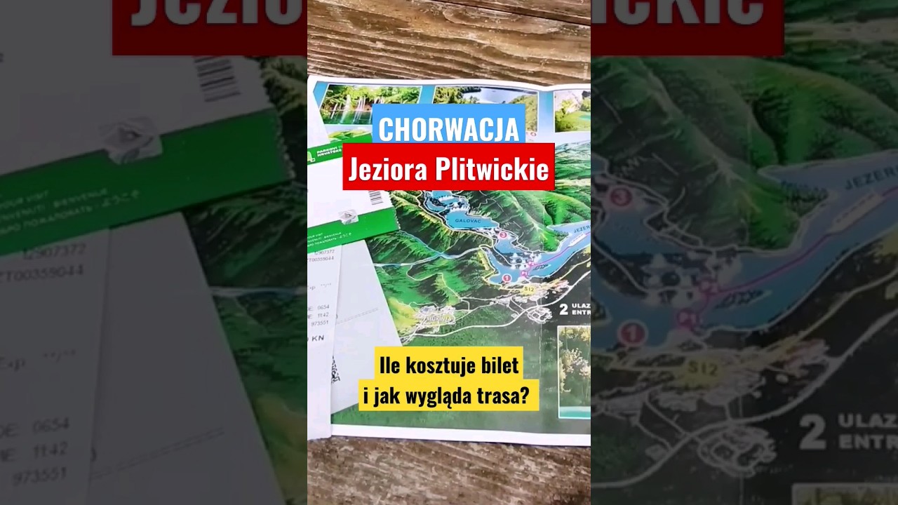 Chorwacja i Jeziora Plitwickie ile to kosztuje i jak wygląda? #chorwacja #jezioraplitwickie #shorts