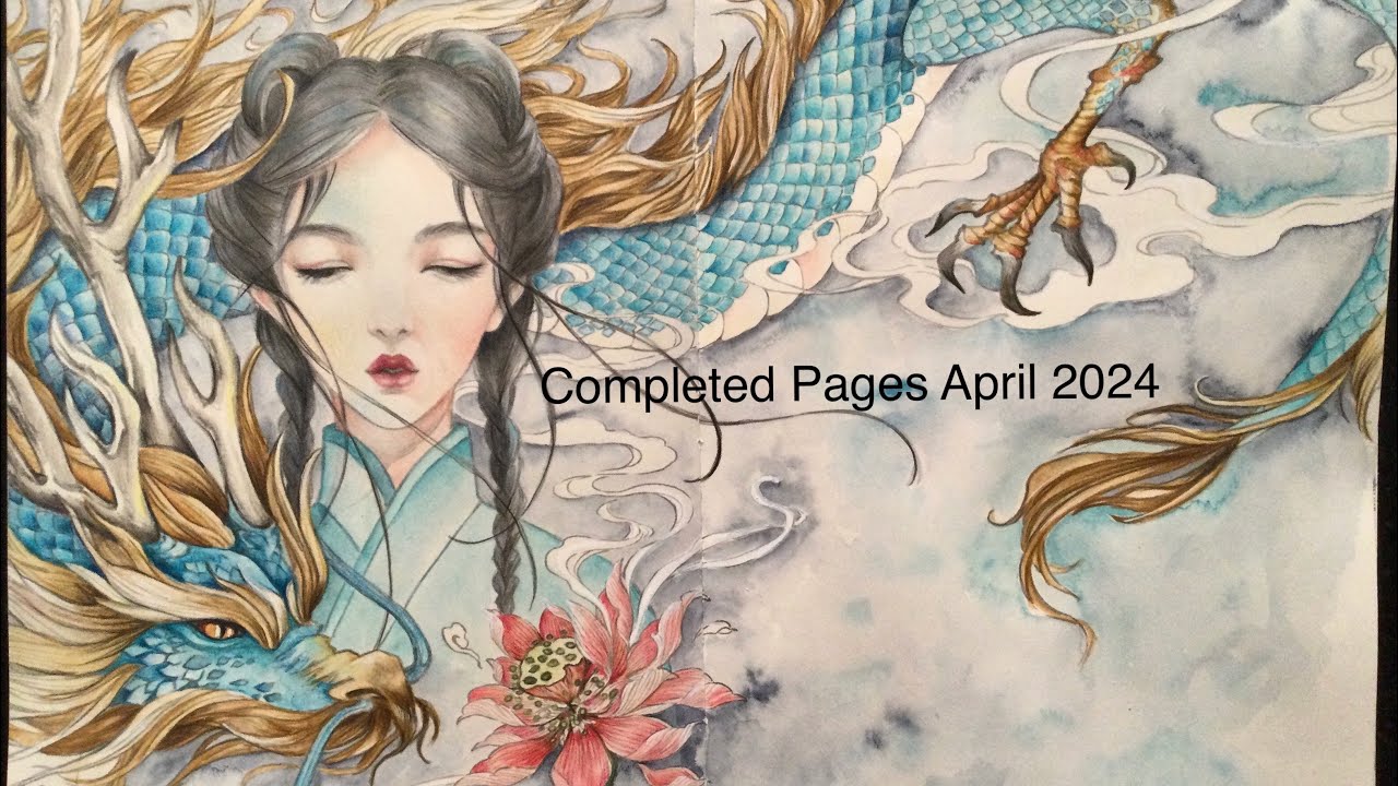 Completed Coloring Pages April 2024