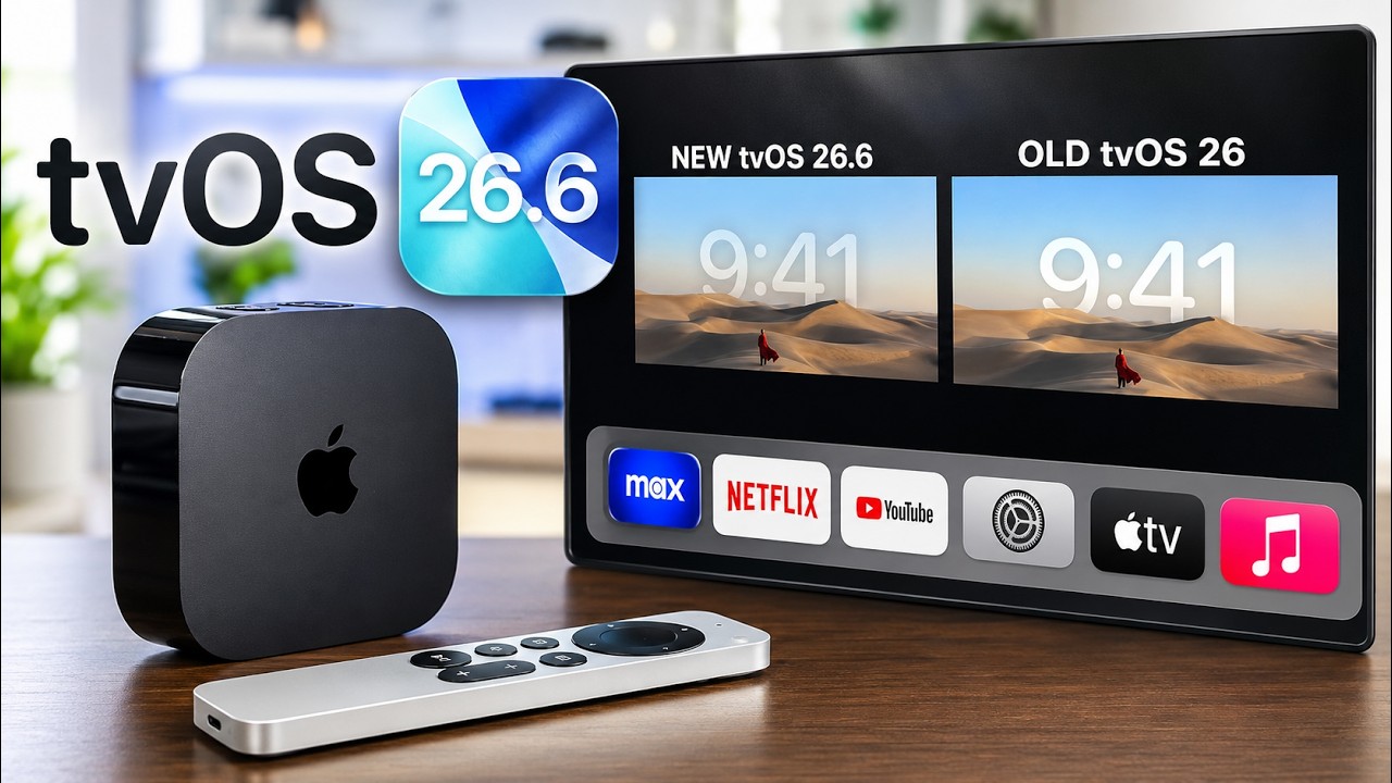 В tvOS 26.6 Beta 1 появились БОЛЬШИЕ изменения для Apple TV