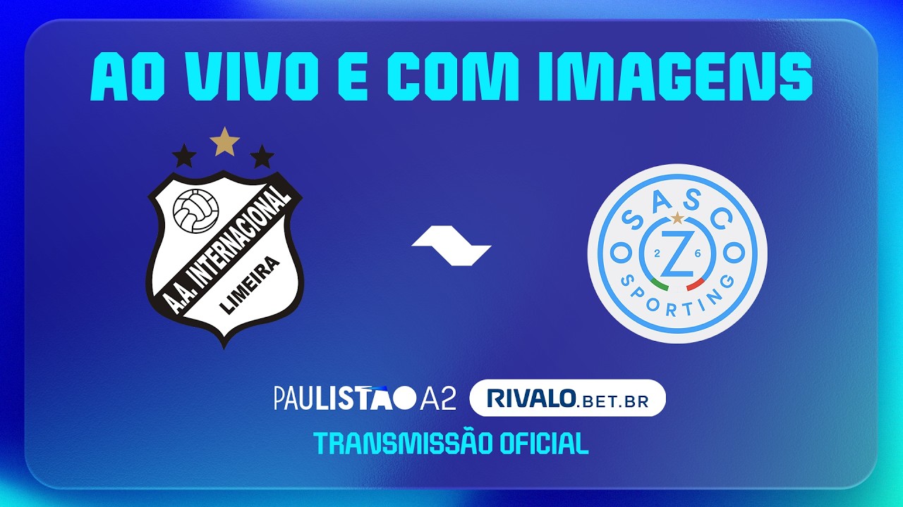 JOGO COMPLETO: INTER LIMEIRA X OSASCO SPORTING | RODADA 13 | PAULIST&Atilde;O A2 RIVALO 2026