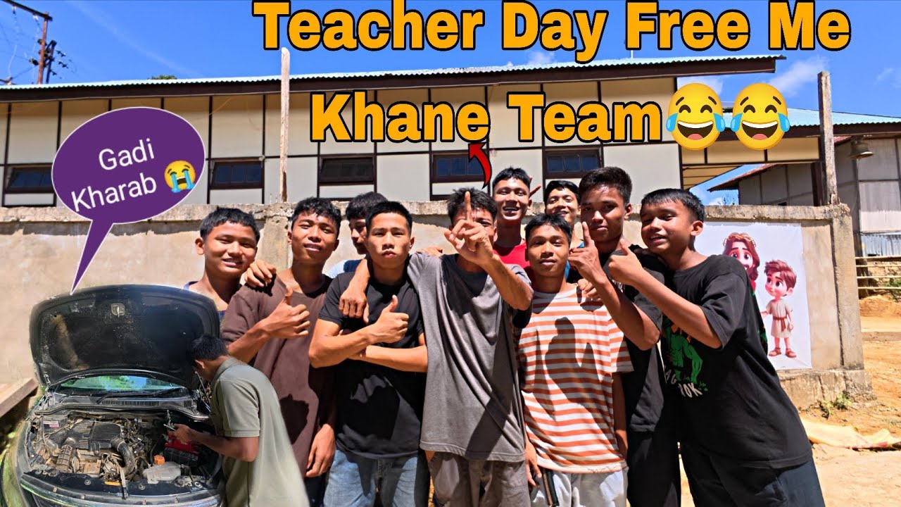 Finally Mizo Lakhi Pata Liya 😍 Dost Ko Teacher Day Bonus Mila 🤣 Gadi Kharab 