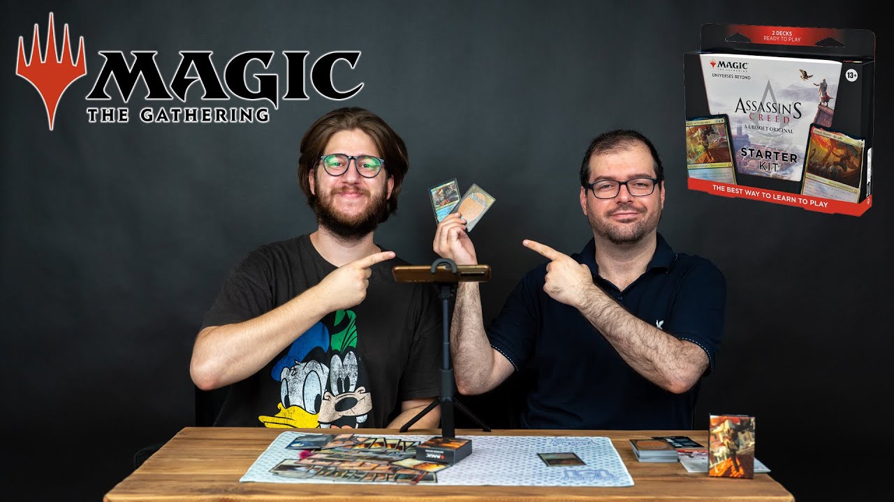 Magic: The Gathering Assassin's Creed Starter Kit Greek Unboxing