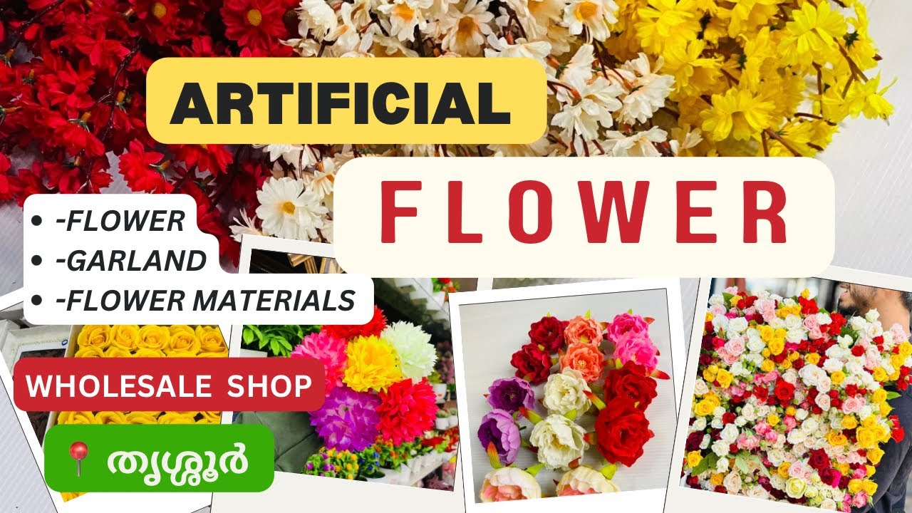 Artificial garland wholesale/ manufacturers -THRISSUR part 1