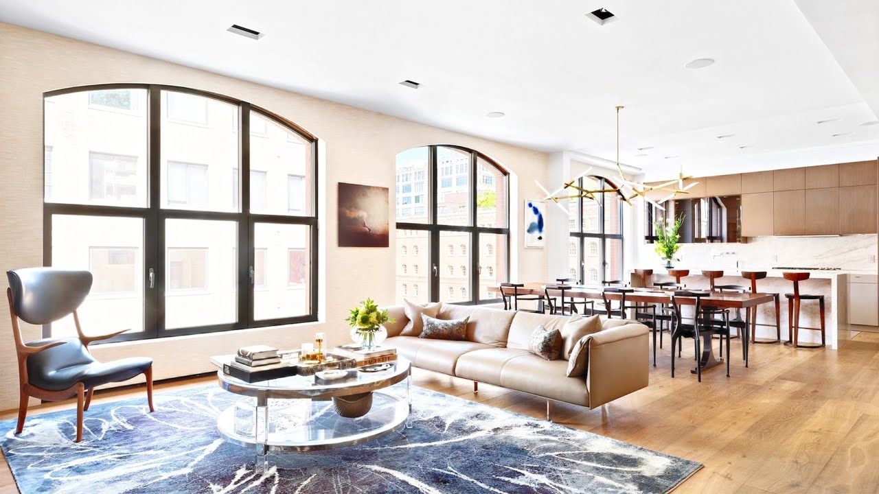 INSIDE a HUGE TriBeCa NYC Loft with MASSIVE Windows | 55 Vestry, #6C | SERHANT. Tour