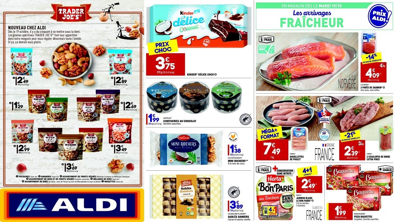 Catalogue Aldi France💖 pour Mardi 19 Octobre 2021 💚👇💙