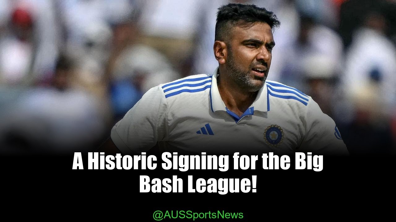 Sydney Thunder Signs Indian Legend Ashwin!